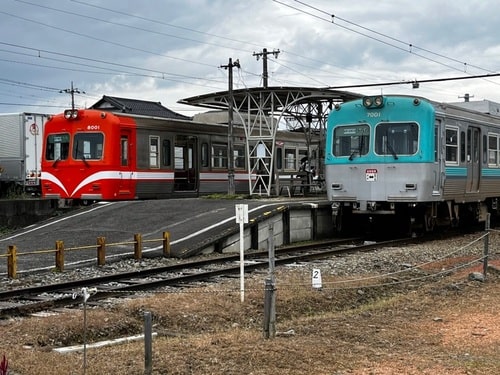 2つの岳南電車